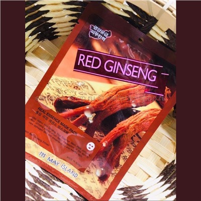 Тканевая маска May Island Real Essence Mask Pack Red Ginseng (125)