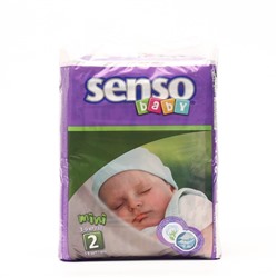 Подгузники «Senso baby» Mini (3-6 кг), 52 шт