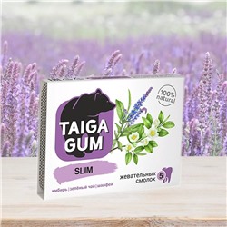 Смолка жевательная Taiga Gum SLIM без сахара