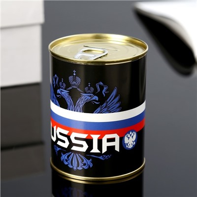 Копилка-банка металл "Russia" 7,3х9,5 см