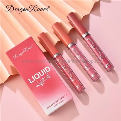 Набор блесков для губ Dragon Rance Matte Liquid Lipstick #D (106)