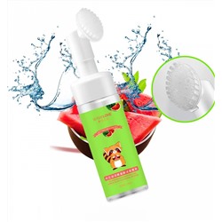 Пенка для умывания с щеточкой SERSANLOVE Watermelon Cleansing Mousse Amino Acid 150мл