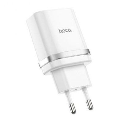 Зарядное устройство Hoco C12Q QC3.0 3А USB, белое