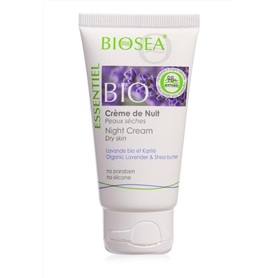 Ночной крем для сухой кожи лица BIOSEA Essentiel