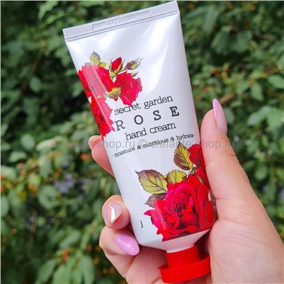 Крем для рук Jigott Secret Garden Rose Hand Cream 100ml (51)