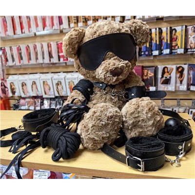 Подарочный набор Медведь с БДСМ-аксессуарами "Hot bear" №3