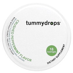 Tummydrops Таблетки для рассасывания измельченной мяты, 18 пастилок