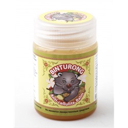 Binturong Anti-cellulite Balm - Желтый антицеллюлитный бальзам с куркумой и имбирем, 50гр