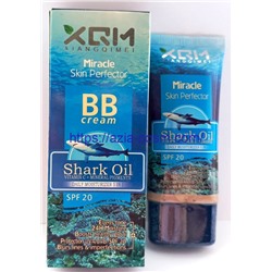 Крем тональный "XQM" с акульим маслом, витамином С и минералами ВВ - тон 1