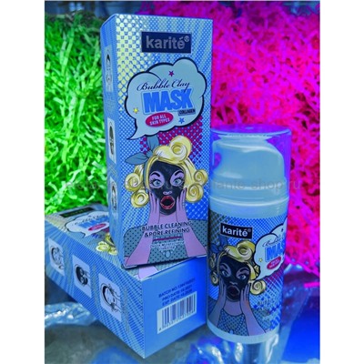 Очищающая маска для лица Karite Bubble Clay Mask 105ml (125)