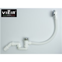 Пластиковая обвязка (автомат) для ванны (ХРОМ)  ViEiR  (10/1шт)