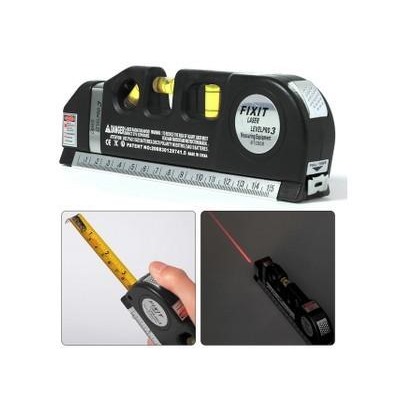 Уровень лазерный с рулеткой и линейкой FIXIT Laser LevelPro 3 9046185