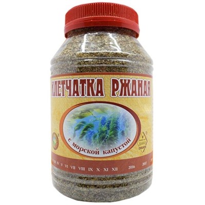 Клетчатка ржаная морская капуста, 300 г