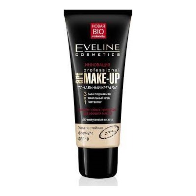 Eveline (30мл) ART.Make-Up Professional 3 в1 (ТУБА) Бежевый