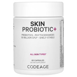 Codeage Skin Probiotic+, 50 миллиардов КОЕ, 60 капсул