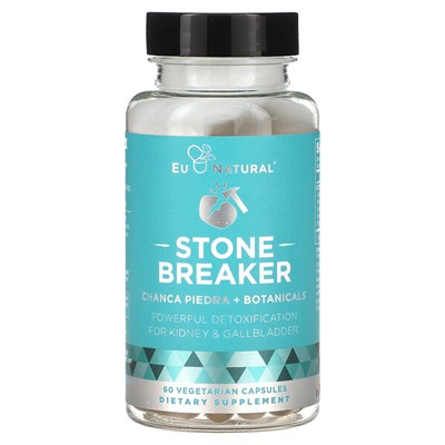 Eu Natural STONE BREAKER, Чанка Пьедра, 60 вегетарианских капсул