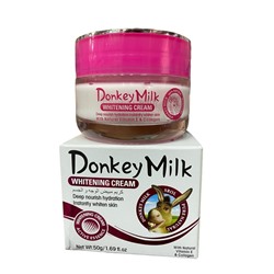 Крем для лица осветляющий с ослиным молоком Donkey Milk Srol 50гр