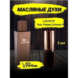 Lacoste pour femme intense масляные духи Лакосте (3 мл)