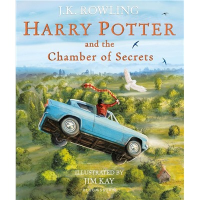 Книга иллюстр."Harry Potter & Chamber of Secrets" (Гарри Поттер и Тайная комната) мягк. обл.