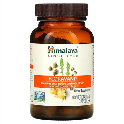 Himalaya FlorAvani, 90 вегетарианских капсул