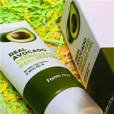 Пилинг-гель Farmstay Real Avocado Deep Clear Peeling Gel, 100 мл (78)