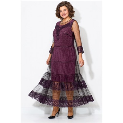 Платье  Solomeya Lux артикул 955 пурпурно-розовый
