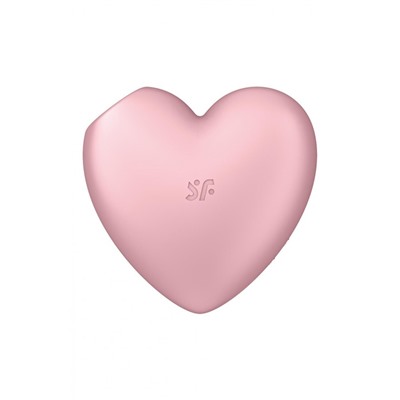 Вакуумно-клиторальный стимулятор Satisfyer Cutie Heart (light red)