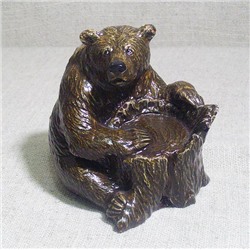 Фигура Медведь у пня большой, 1409