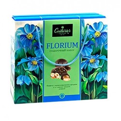 Набор конфет Florium Голубые цветы 170г/Шоколадный Кутюрье