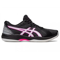 Кроссовки мужские SOLUTION SWIFT FF CLAY BLACK/HOT PINK, Asics