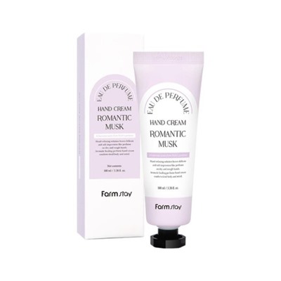 FarmStay Eau De Perfume Hand Cream Romantic Musk Парфюмерный крем для рук