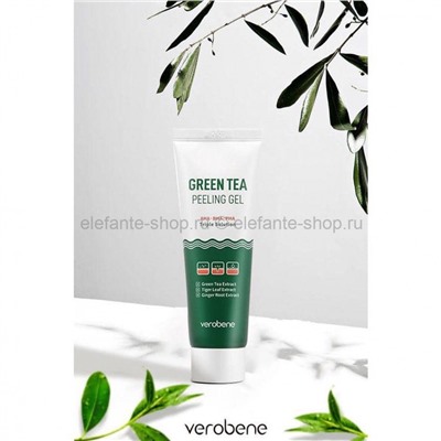 Гель для умывания Verobene Green Tea Peeling Gel, 70 гр (125)