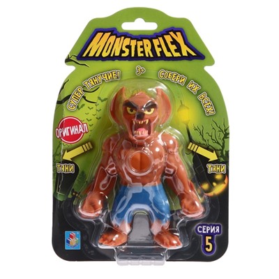 Тянущаяся фигурка, Monster flex серия 5, 15 см, 14 видов, МИКС