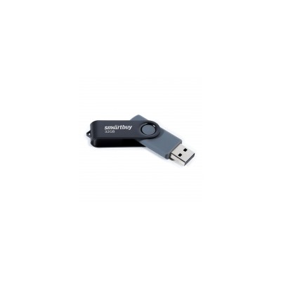 32Gb Smartbuy Twist Black USB2.0 (SB032GB2TWK)