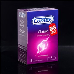 Презервативы Contex Classic, классические, 18 шт