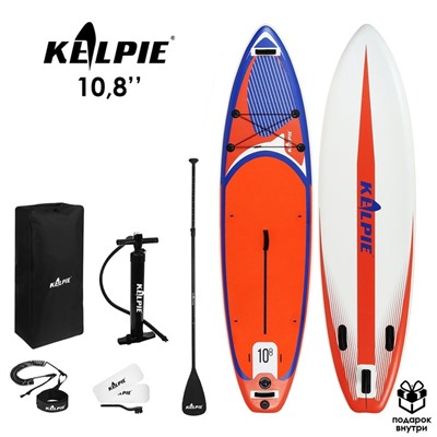 SUP-доска надувная универсальная KELPIE, 10.8" 323х80х15 см