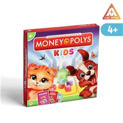 Настольная экономическая игра «MONEY POLYS. Kids», 90 купюр, 4+