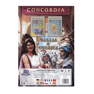 Наст. игра "Concordia: Gallia/Corsica" (Конкордия: Галлия/Корсика) (на англ. языке) арт.PDV09713