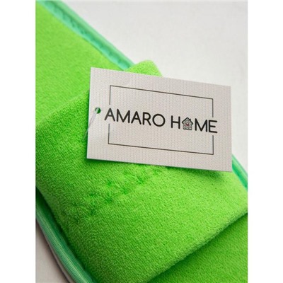 Тапочки женские AmaroHome, размер 39-41, цвет салатовый