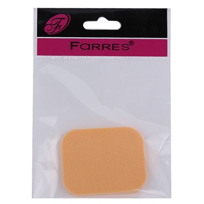 FARRES /FP-001/ Спонжик для макияжа квадратный. (12)