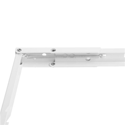 Кронштейн складной для столов и полок ТУНДРА, F001 , 2 шт., длина 250 мм., сталь, цвет белый   97039
