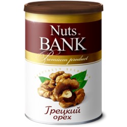 Грецкий орех обжаренный Nuts Bank, 125 грамм