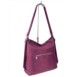 Женская сумка из водонепромокаемой ткани, цвет фиолетовый