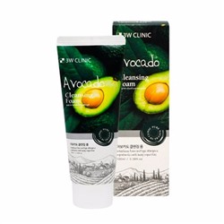 3W Clinic Avocado Cleansing Foam Очищающая пенка с экстрактом авокадо