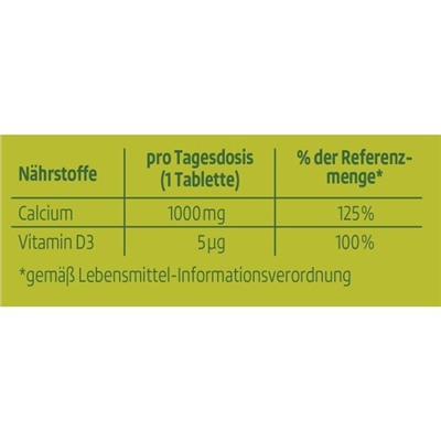 altapharma Brausetabletten Calcium 1000 + Vitamin D3 Шипучие витамины с Кальцием и D3 15 Шт.