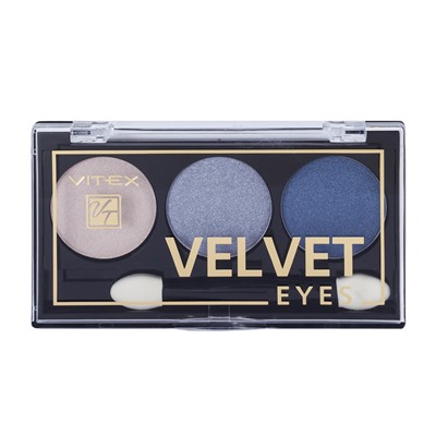 Тени для век Vitex velvet eyes тон 05 Indigo Витэкс/6/Б