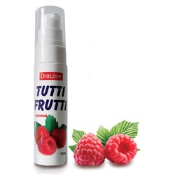 OraLove Лубрикант Tutti-Frutti малина, 30 гр