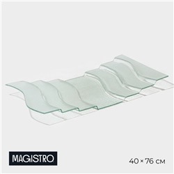 Блюдо сервировочное Magistro «Авис», 40×76×8 см, 7 ступеней