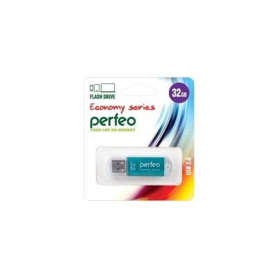 32Gb Perfeo E01 Green Economy Series USB 2.0 (PF-E01G032ES)