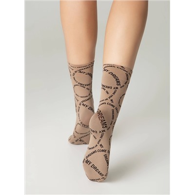 CONTE FANTASY Плотные носки с вывязанным рисунком «My dreams»